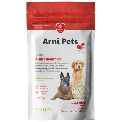 Arni Pets Tabletas Naturales para Articulaciones de Perros Edad Avanzada