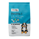 Maka Receta 1: Cachorro; con Pollo, Cerdo, Huevo y Salmón