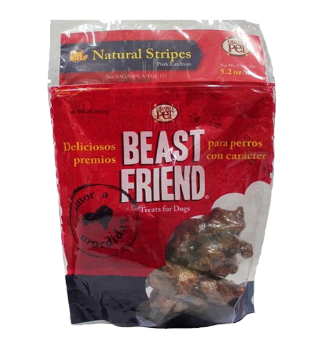 Beast Friend Traquea de Cerdo Natural (Snacks)