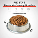 Maka Receta 2: Adulto; con Pollo, Cerdo, Huevo y Atún