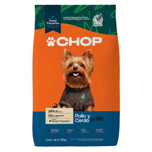 Chop Adulto Raza Pequeña (26% Proteína)