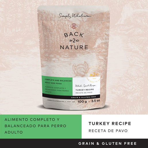 Back 2 Nature Húmedo Pavo (gluten free) 10 pzas
