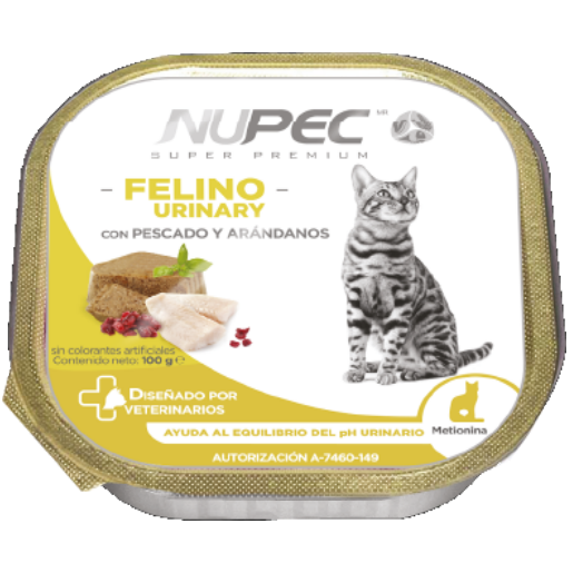 Nupec Felino Urinary & Hairball (Húmedo) 2 piezas & 2 piezas